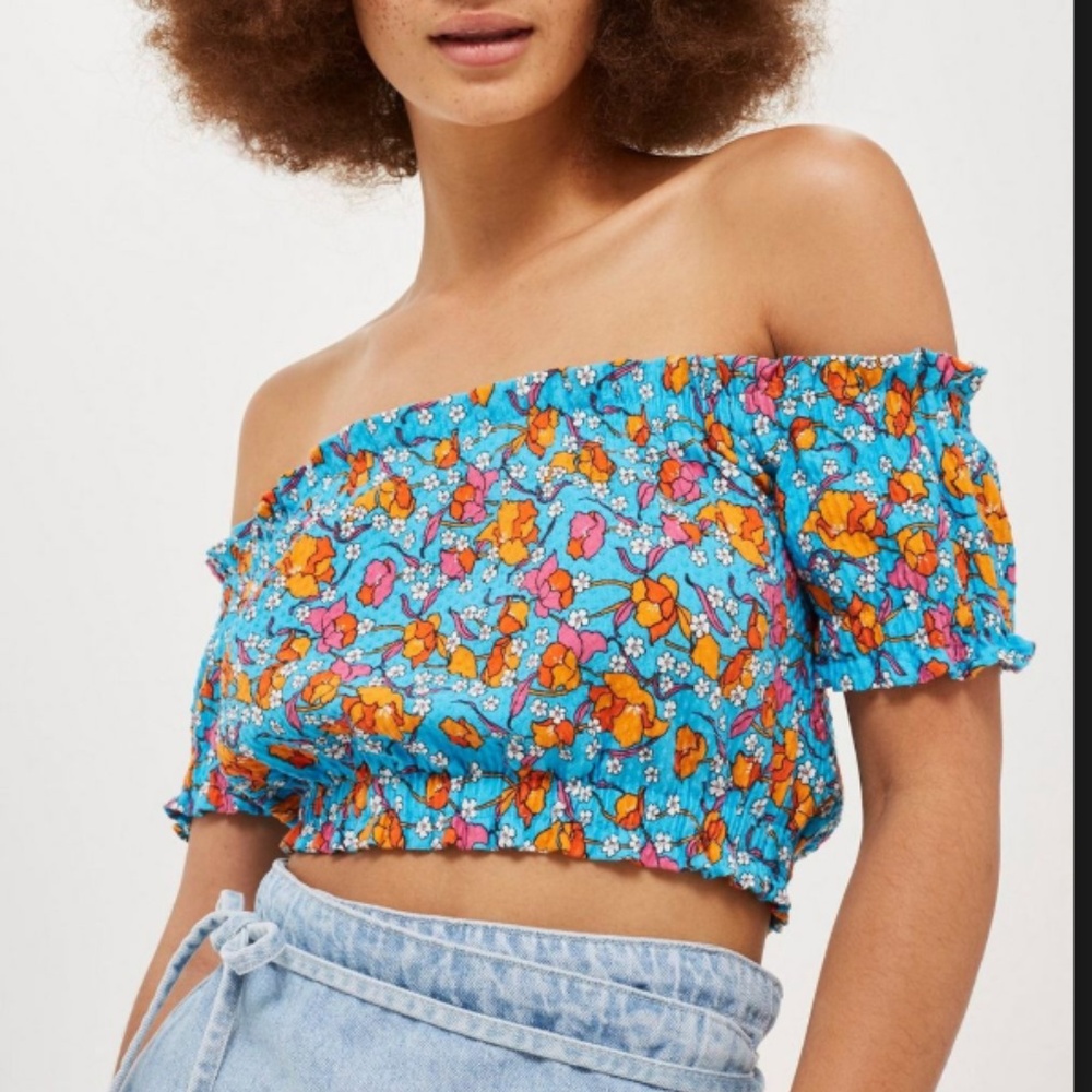 Top shop cropped top purchased from Nordstrom